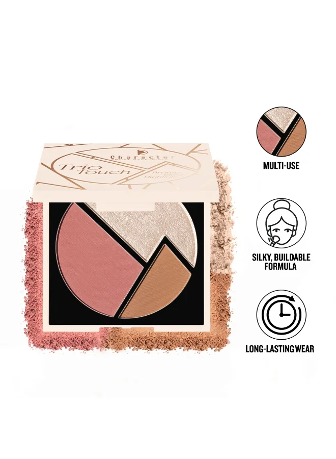 كاركتر كاركتر تريو توتش برونز بلاش-هايلايت باليت